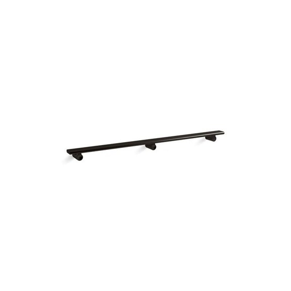 Kohler 36 in L, Anodized Aluminum, Matte Black 97626-BL - main